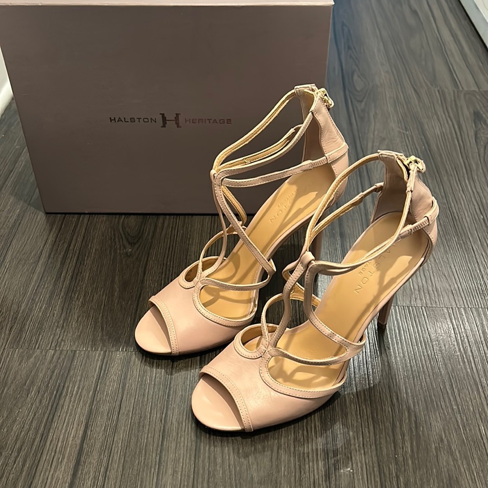 Nude Sandal Heels
